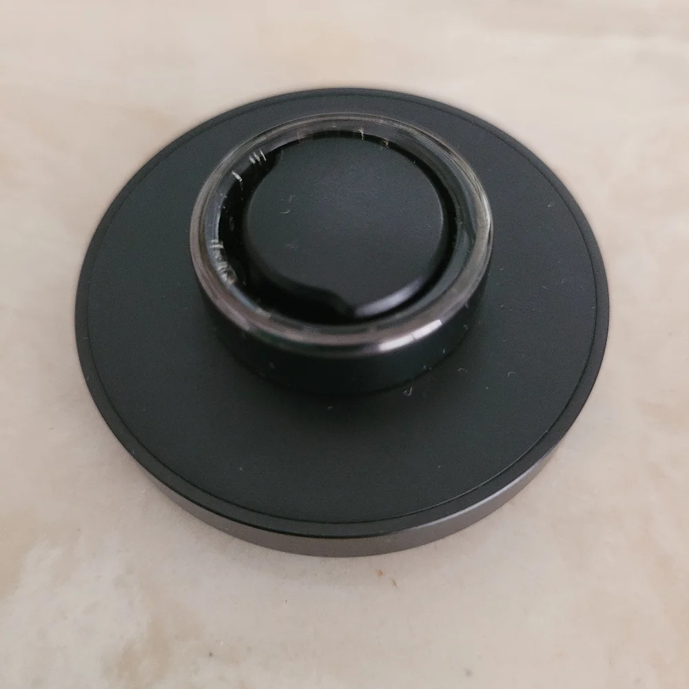 Oura Ring Gen 3 Horizon In Black, Size 9 | Like New | Box & Charger Included